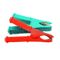 (image for) Red 50a 100mm Heavy Duty Crocodile Clip (AMH32G)